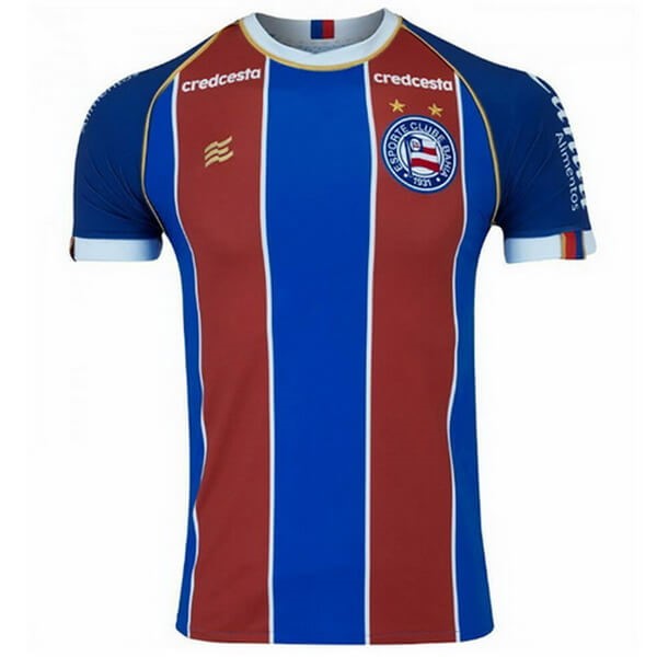 Tailandia Camiseta Bahia Replica Primera Ropa 2020/21 Azul Rojo